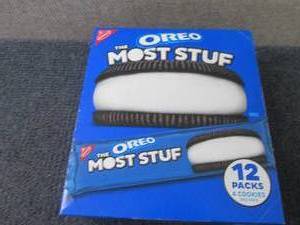 lot 315 image: 12- 4pks Oreo Most Stuf Best Date 3...