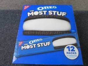 lot 316 image: 12- 4pks Oreo Most Stuf Best Date 3...