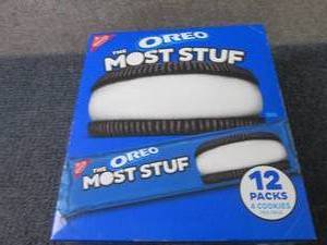 lot 319 image: 12- 4pks Oreo Most Stuf Best Date 3...