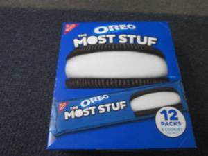 lot 321 image: 12- 4pks Oreo Most Stuf Best Date 3...