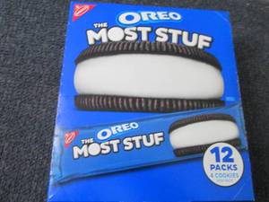 lot 322 image: 12- 4pks Oreo Most Stuf Best Date 3...