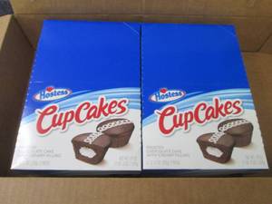 lot 338 image: 2- 19 oz Hostess Cupcakes...