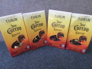 lot 339 image: 4- 4.2 oz Turin Jose Cuervo Especia...