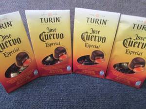 lot 343 image: 4- 4.2 oz Turin Jose Cuervo Especia...