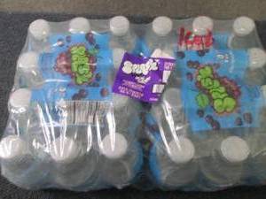 lot 366 image: 24- 8 oz Splash Acai Grape...