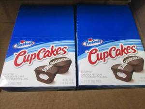 lot 369 image: 2- 19 oz Hostess Cupcakes...