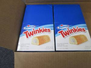 lot 372 image: 2- 16.2 oz Hostess Twinkies...