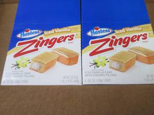 lot 373 image: 2- 22.9 oz Hostess Zingers...
