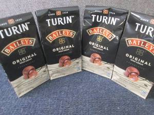 lot 377 image: 4- 3.8 oz Turin Baileys Original M...