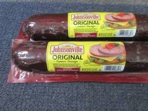 lot 387 image: 2- 20 oz Johsonville Original Summe...