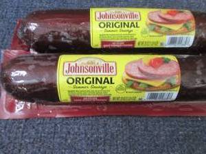lot 389 image: 2- 20 oz Johsonville Original Summe...