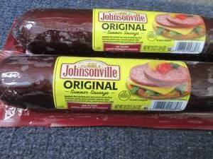 lot 390 image: 2- 20 oz Johsonville Original Summe...