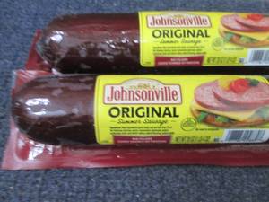 lot 394 image: 2- 20 oz Johsonville Original Summe...