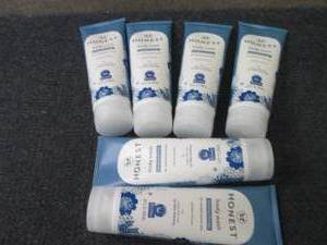 lot 401 image: 6- 8 oz Honest Soothing Therapy Bod...