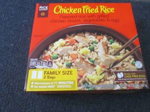 lot 410 image: BB 48 oz FROZEN Chicken Fried Rice...