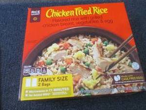 lot 411 image: BB 48 oz FROZEN Chicken Fried Rice...