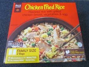 lot 412 image: BB 48 oz FROZEN Chicken Fried Rice...