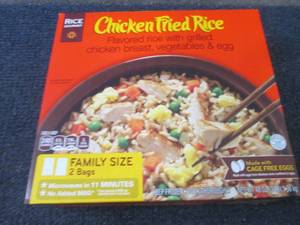lot 416 image: BB 48 oz FROZEN Chicken Fried Rice...