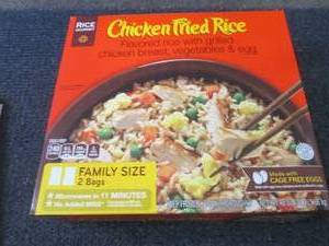 lot 417 image: BB 48 oz FROZEN Chicken Fried Rice...