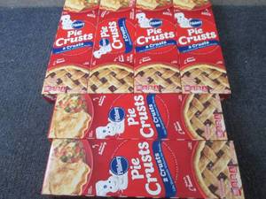 lot 422 image: EE 6- 2pk FROZEN Pillsbury Pie Crus...