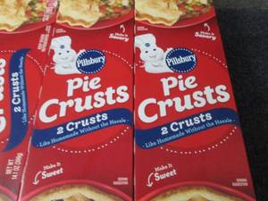 lot 425 image: EE 6- 2pk FROZEN Pillsbury Pie Crus...