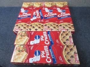 lot 426 image: EE 6- 2pk FROZEN Pillsbury Pie Crus...