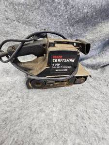 lot 2 image: 1 HP Sears Craftsman Belt Sander and Craftsman Jigsaw