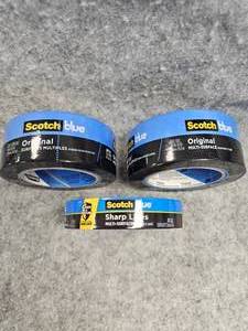 lot 8 image: Scotch Blue Tape (2-2. 1-1 ), Fine Painting Tape