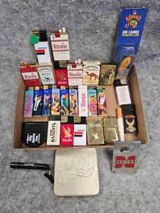 lot 12 image: Vintage 80s Vintage Lighter Collection