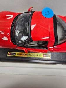 lot 23 image: 1997 American Brands Chevrolet Corvette, Collectors Car, Like New in Box