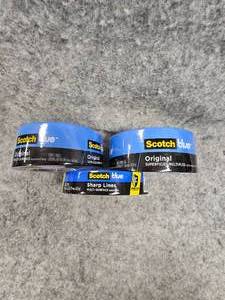lot 25 image: Scotch Blue Tape (2-2. 1-1 ), Fine Painting Tape