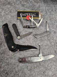 lot 42 image: Folding Knife Lit, Imperial, Ulster, LK Co