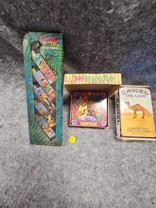 lot 98 image: Camel Lighters and Original Game, like New
