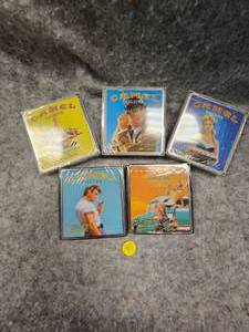 lot 99 image: 5 Like New, Unopened Camel Cigarette Tins