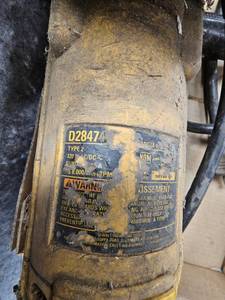lot 114 image: DeWalt Commercial 6 Grinder, Works