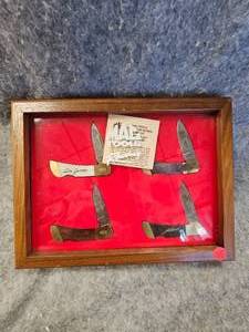 lot 146 image: MAC Tools Nascar Knives in Case, Limited Edition