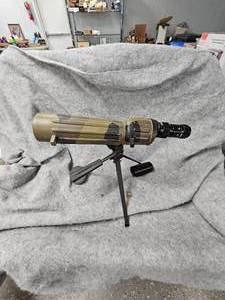 lot 194 image: 18-36x Spotting Scope on Tripod, nice condition