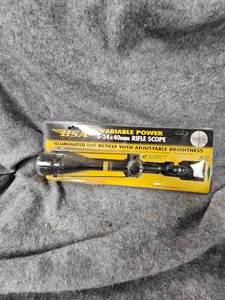 lot 198 image: BSA Varmint DOT Lighted, 6-24x40, Like New
