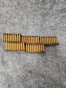 lot 204 image: 50rds- 30Cal Carbine, 5-10rd Stripper clips Full, from Korean War