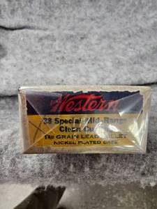 lot 221 image: Vintage Western Collectible, Full Box, .38 Special