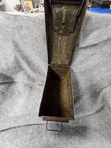 lot 225 image: 50 Cal Ammo Steel Can
