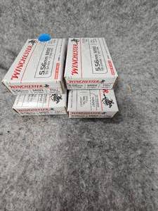 lot 227 image: 4 Boxes Winchester 5.56