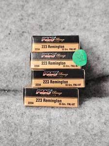 lot 234 image: 4 Boxes PMC 223 FMJ