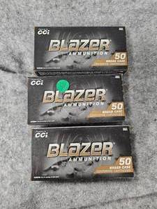 lot 239 image: 3 CCI Brass 45 ACP FMJ