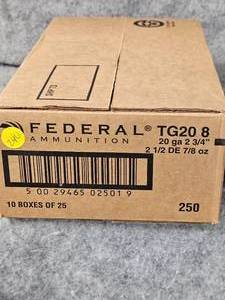 lot 240 image: 10 Boxes Federal 20ga, #8