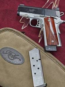 lot 275 image: Kimber Ultra Carry II, 45 ACP, 2 Mags, like new with Kimber Case