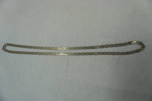 lot 61 image: Gold chain necklace 14K Italy
