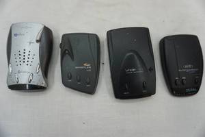 lot 65 image: 4 radar detectors
