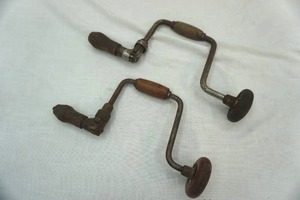 lot 73 image: 2 vintage hand drills