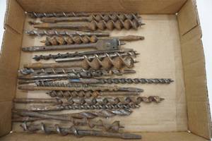 lot 81 image: large drill bits